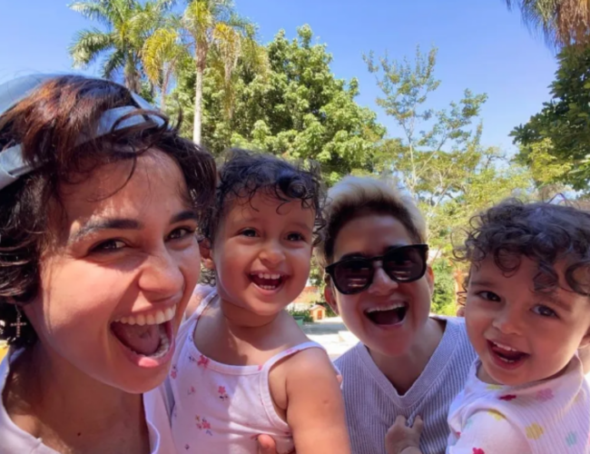 Lan Lanh compartilha momentos especiais com as filhas e é elogiada por Nanda Costa: “Beleza única”