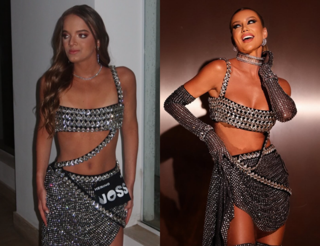Rafa Justus estreia no Carnaval com look emprestado da madrasta