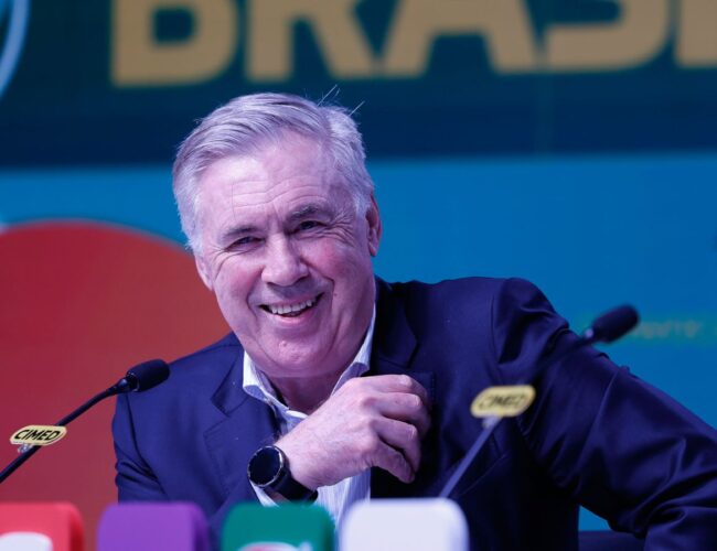 Neymar enfrenta fase difícil e Ancelotti avalia opções para o ataque na convocação de hoje