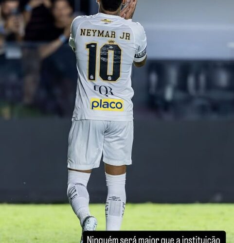 Neymar responde a críticas sobre gesto ao deixar o campo e esclarece a situação