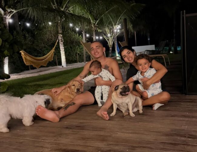 Ary Mirelle compartilha momentos especiais em família com filhos e João Gomes: “Vocês são tudo para mim