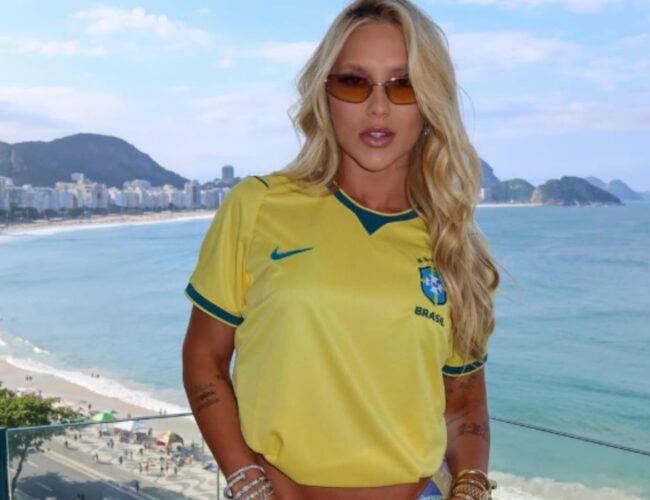Virginia celebra o gol de Vini Jr com emoção: “Estava na torcida por ele