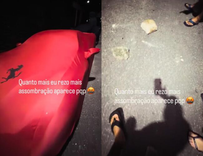 Orochi se indigna após mulher danificar veículos de alto padrão: “É inveja