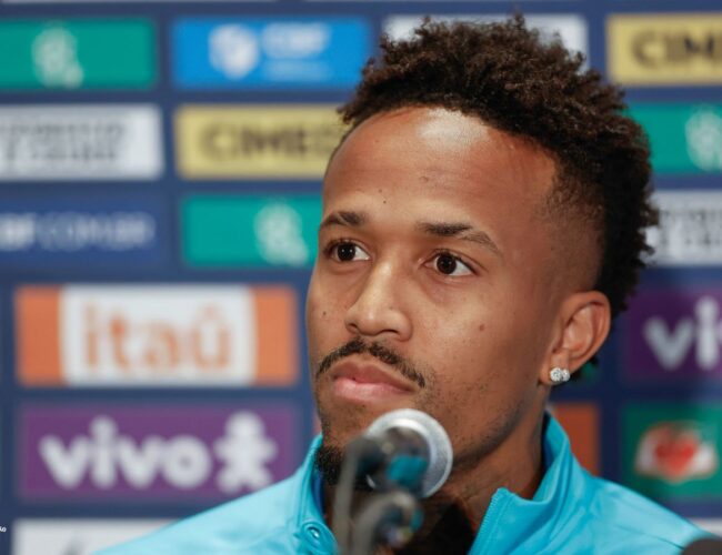 Éder Militão confiante na conquista do hexacampeonato: “Acredito na vitória do Brasil