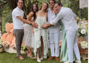 Família em Festa: Laura Nunes, primogênita de Ricardo Nunes, anuncia primeira gravidez e revela o sexo do bebê