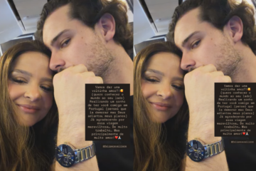 Maiara expressa amor ao namorado em viagem: “Desejo explorar o mundo com você