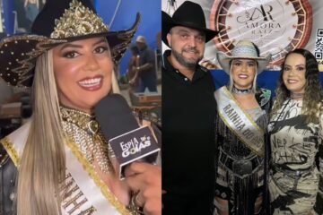Rainha de rodeio surpreende ao apresentar trisal com irmã gêmea e agricultor: “Duas coroa em um só coração