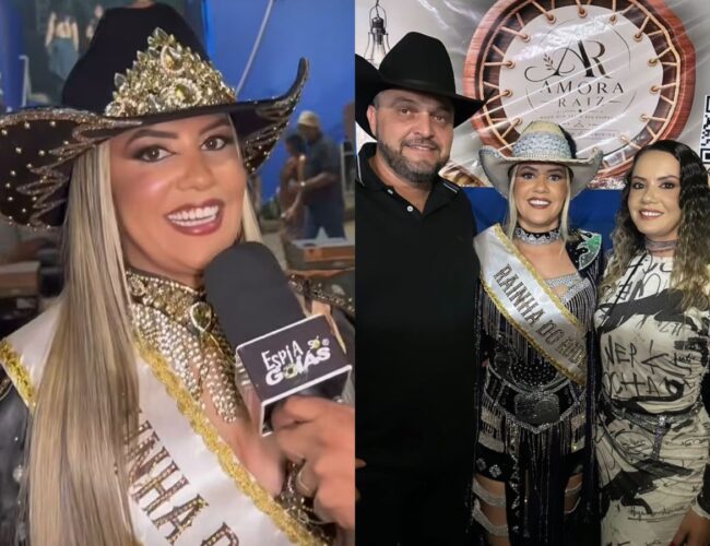 Rainha de rodeio surpreende ao apresentar trisal com irmã gêmea e agricultor: “Duas coroa em um só coração