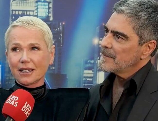 Xuxa brinca sobre Junno na “Dança dos Famosos”: “Ele é rígido!
