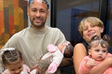 Davi Lucca, filho de Neymar, rouba a cena ao levar Mavie para a aula de balé