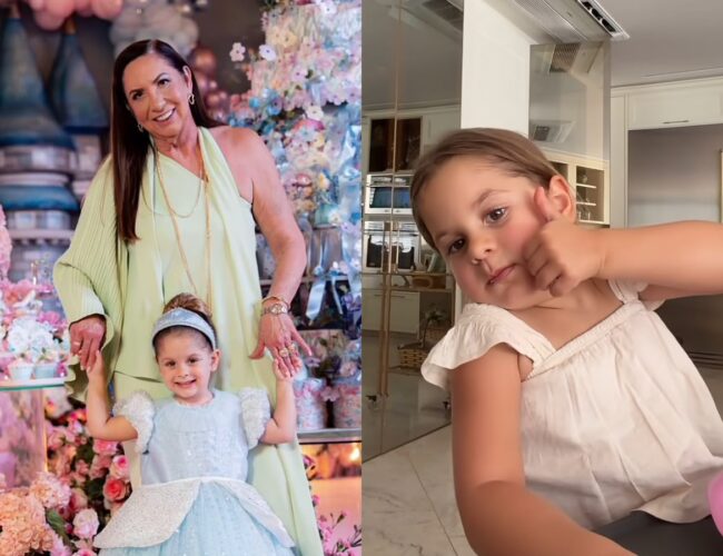 Maria Flor surpreende Margareth Serrão com apelido durante almoço em família: “Veinha”