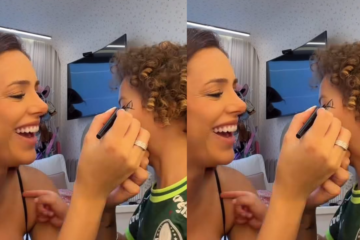 Filha de Neymar surpreende ao usar blusa do Palmeiras; mãe compartilha detalhes
