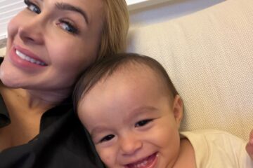 Mila Braga, esposa de Yudi Tamashiro, reflete sobre a maternidade: “O relógio não para
