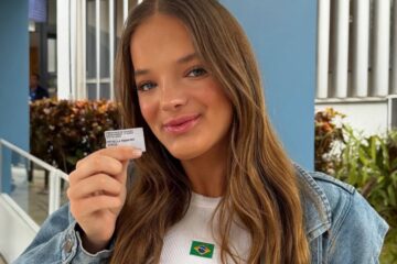 Rafaella Justus, aos 17 anos, comemora seu primeiro voto nas eleições: “Uma experiência incrível